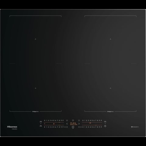 Hisense HI6442BSCWF Melns Iebūvēts 59.5 cm Zonas indukcijas plīts 4 zone(s)