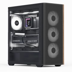 Aerocool D501A Midi Tower Melns