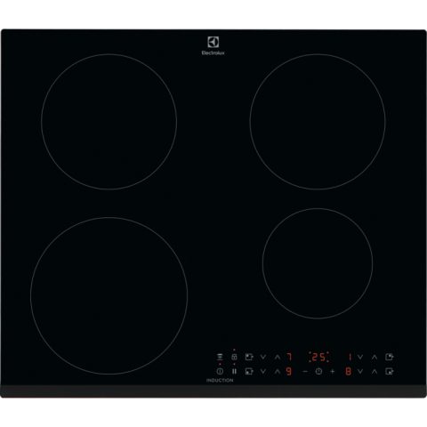 Electrolux CIR60433 Black Built-in 60 cm Zone induction hob 4 zone(s)