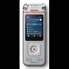 Philips DVT4115 Digital Voice Tracer Флэш-карта Хромовый