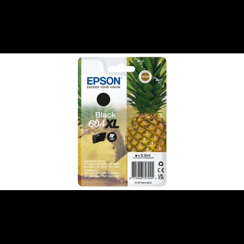Epson 604XL tintes kārtridžs 1 pcs Oriģināls High (L) Yield Melns