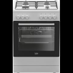 Beko FBE62120WD Brīvi stāvoša plīts Elektrisks Gāzes Melns