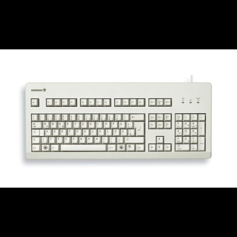 Cherry G80-3000 tastatūra Universāls USB QWERTZ Vācu Pelēks