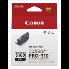 Canon PFI-5100 PBK tintes kārtridžs 1 pcs Oriģināls Foto melns