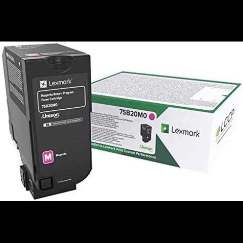 Lexmark 75B20M0 toner cartridge Original Pink Red 1 pc