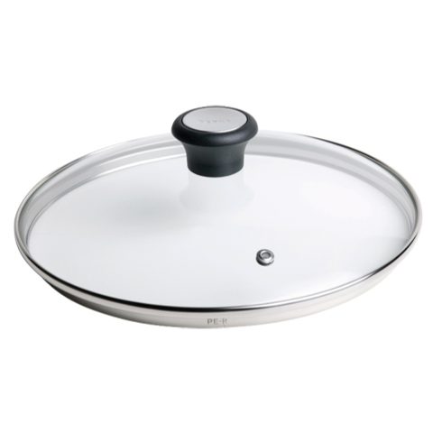 Tefal 28097812 pannas vāks Apaļš Melns