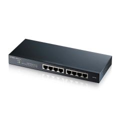Zyxel GS1900-8 Vadīts L2 Gigabit Ethernet (10/100/1000) Melns
