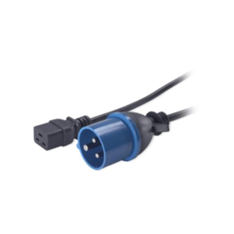 Apc C19/IEC309 2.5m Melns 2
