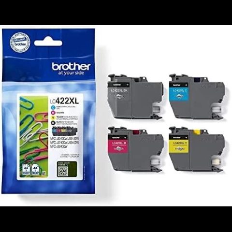 Brother LC422XL (LC422XLVALDR) Rašalinių kasečių rinkinys