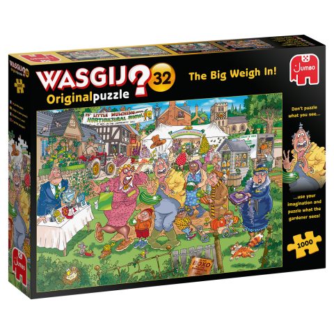 Jumbo Spiele Wasgij Original 32 1000pcs Puzle Komiksi