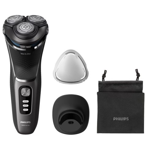 Philips Shaver 3000 Series S3343/13 Elektriskais skuveklis mitrai un sausai skūš…