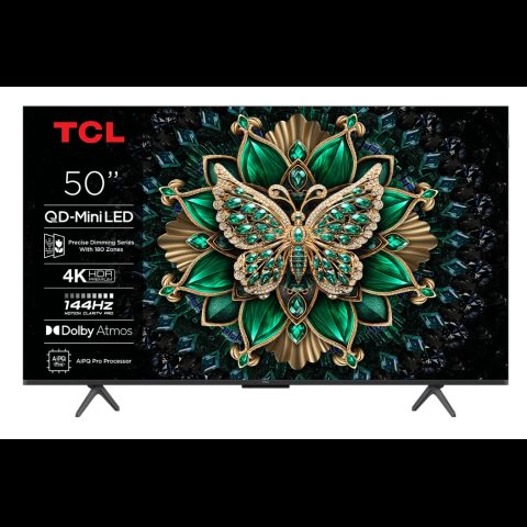 TCL 50Q6C TV 127 cm (50") 4K Ultra HD Smart TV Wi-Fi Metallic