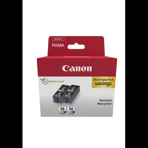 Canon 1511B025 струйный картридж 2 шт Подлинный Черный