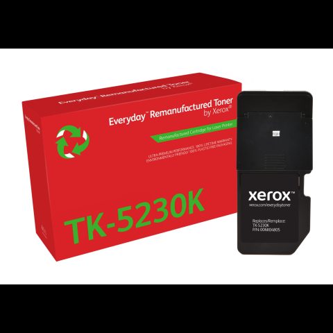 Xerox EVERYDAY REMANUFACTURED TONER - Juodas REPLACES KYOCERA TK-5230K