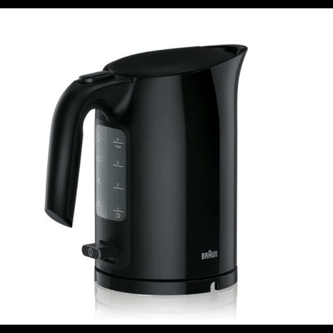 Braun PurEase WK 3000 BK elektriskās tējkanna 1 L 2200 W Melns