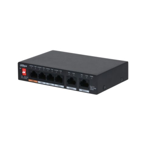 Dahua Technology PFS3006-4GT-60-V2 Gigabit Ethernet (10/100/1000) Power over E…