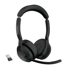 Jabra Evolve2 55 Austiņas Bezvadu Birojs / zvanu centrs USB Veids-C Bluetooth…