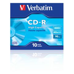 Verbatim CD-R High Capacity 800 MB 40x 10 pcs