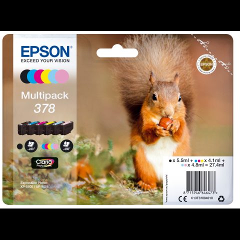 Epson Squirrel C13T37884010 tintes kārtridžs 1 pcs Oriģināls Standarta produkt…