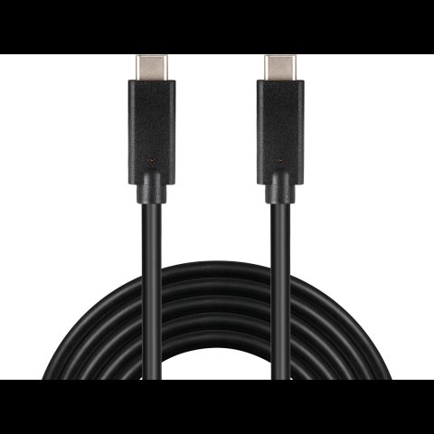 Sandberg 136-09 USB kabelis USB 3.2 Gen 2 (3.1 Gen 2) 2 m USB C Melns