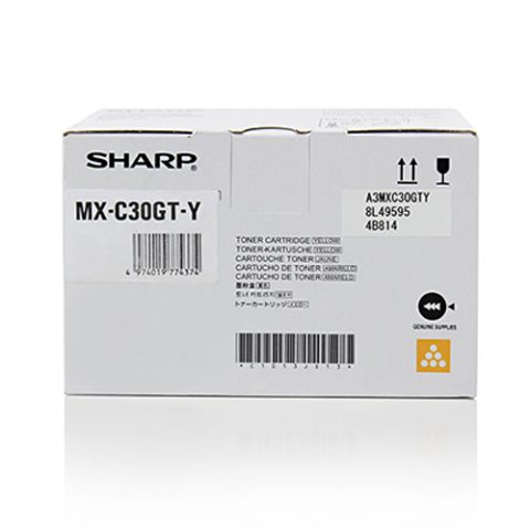 Sharp MXC30GTY tonera kārtridžs 1 pcs Oriģināls Dzeltens