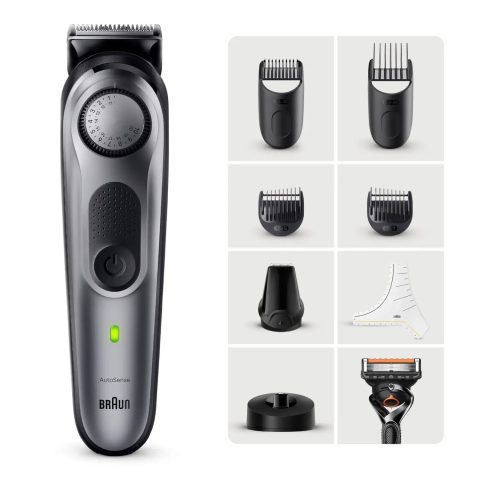 Braun BeardTrimmer 7 BT7420 beard trimmer Battery 40 2 cm Silver