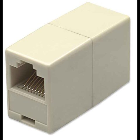 Inline Intellinet 504225 гендерный адаптер 8P8C Слоновая кость