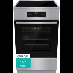 Gorenje 740742 cooker Freestanding cooker Electric Zone induction hob Stainless…