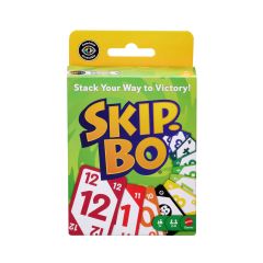 Mattel Games Skip-Bo Kāršu spēle Kāršu nomešana