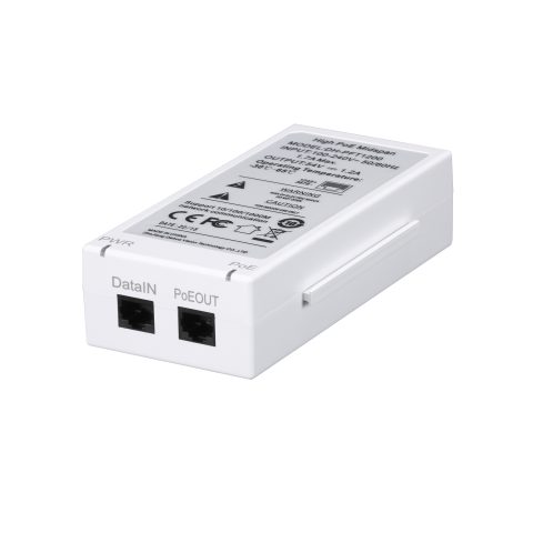 Dahua Technology PFT1200 PoE adapteris Tīkls Gigabit Ethernet