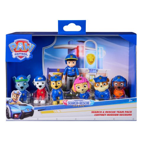 Spin Master PAW Patrol Search & Rescue Team Pack with 7 Collectible Action Figures