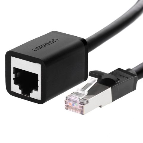 Ugreen 11282 tīkla kabelis Melns 3 m Cat6
