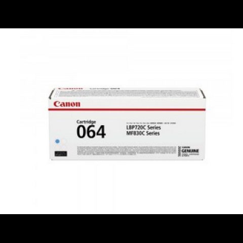 Canon 064 тонерный картридж 1 шт Подлинный Голубой