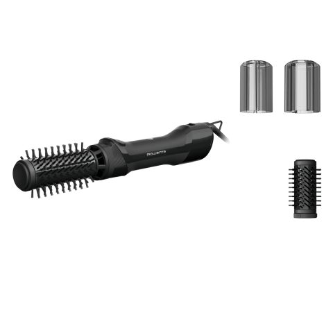 Rowenta Brush Activ UB9520 Karstā gaisa suka Silts Melns 1000 W
