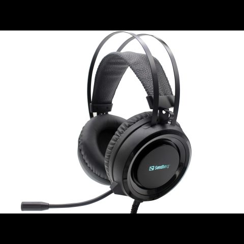 Sandberg 126-22 наушники/гарнитура Проводная Оголовье Игровой Черный