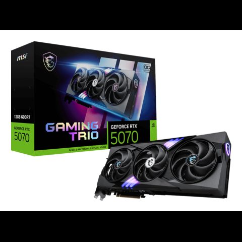 MSI GAMING GeForce RTX 5070 12G TRIO OC NVIDIA 12 GB GDDR7