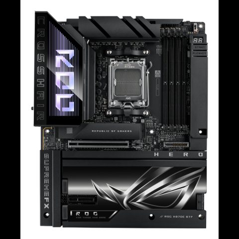 Asus ROG CROSSHAIR X870E HERO BTF AMD X870E AM5 pieslēgvieta ATX