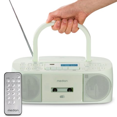Medion 50079334 radio Personālais Digitāls Zaļš