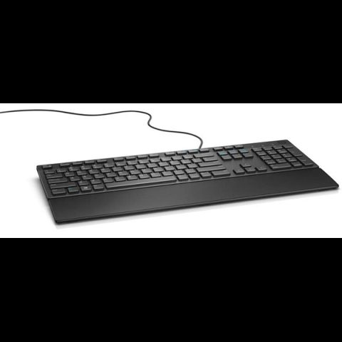 Dell Wired Keyboard - KB216 - Dutch (QWERTY) - Black