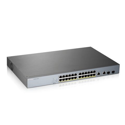 Zyxel GS1350-26HP-EU0101F tīkla pārslēgs Vadīts L2 Gigabit Ethernet (10/100/10…
