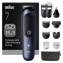 Braun 80789907 hair trimmers/clipper Dark Blue 21 Lithium-Ion (Li-Ion)