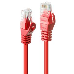 Lindy 48183 tīkla kabelis Sarkans 2 m Cat6 U/UTP (UTP)