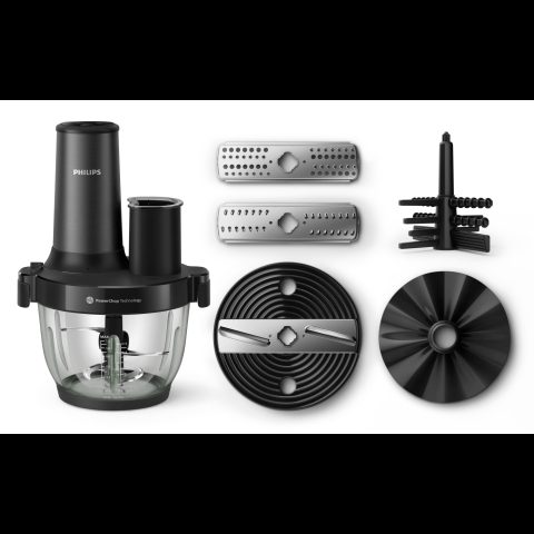 Philips 5000 series HR1507/00 electric food chopper 2 L 650 W Black