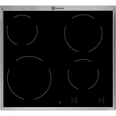 Electrolux EHF16240XK hob Black Built-in Ceramic hob 4 zone(s)
