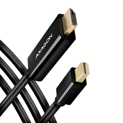 Axagon RVDM-HI14C2 Mini-DisplayPort zu HDMI Adapterkabel 4K/30 Hz 180 cm lang -…