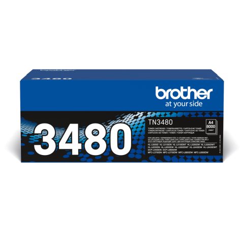 Brother TN-3480 тонерный картридж 1 шт Подлинный Черный