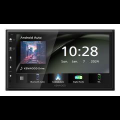 Kenwood DMX6523DABS car media receiver Black Wi-Fi Bluetooth
