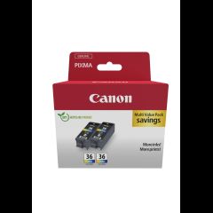 Canon 1511B025 ink cartridge 2 pc(s) Original Black · Cyan · Magenta · Yellow
