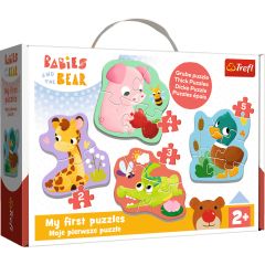 Trefl 36135 puzle 5 pcs Dzīvnieki