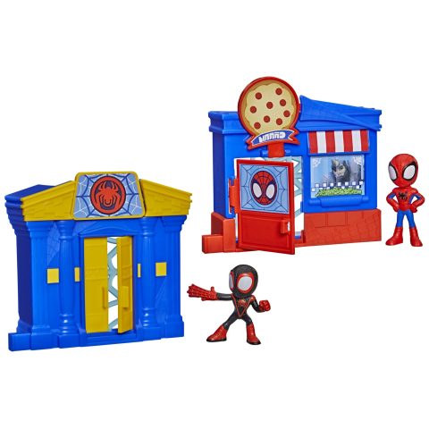 SPIDER-MAN Marvel Spidey and His Amazing Friends City Blocks Playsets
